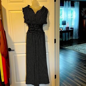 Black Polka Dot jumpsuit